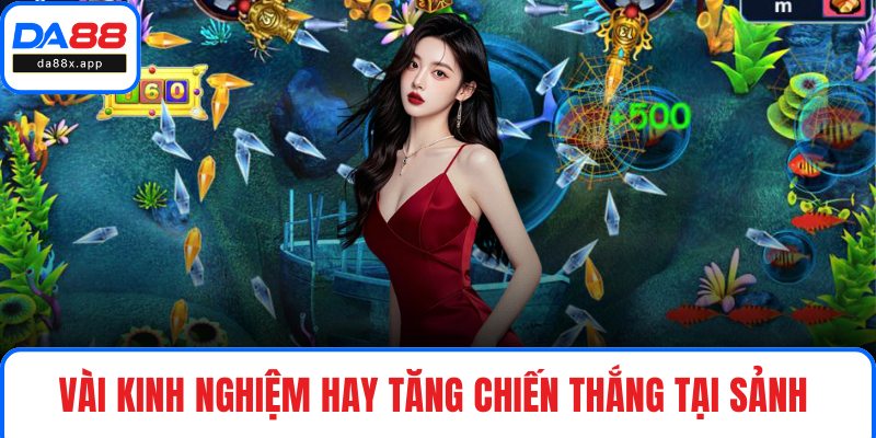 Vài kinh nghiệm hay tăng chiến thắng tại sảnh 